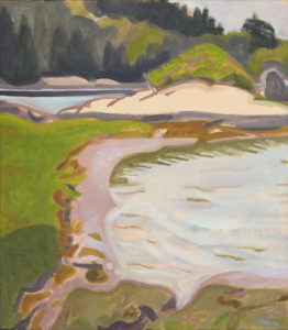 Cicely Aikman, The Cove, oil